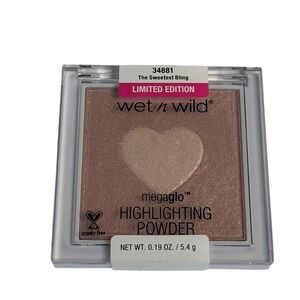 NEW Wet N Wild Megaglo Highlighting Powder The Sweetest Bling 34881 Limited Ed